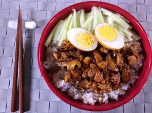 Resep Nasi: Taiwanese Rice Bowl
