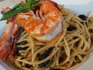 Resep Pasta: Spaghetti Nori dan Udang