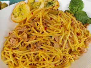 Resep Pasta: Spicy Tuna Spaghettini