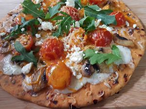 Resep Pizza : Chilli Cheezy Pizza