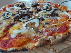 Resep Pizza: Pizza Rendang
