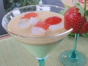 Resep Puding: Pandan Panacotta