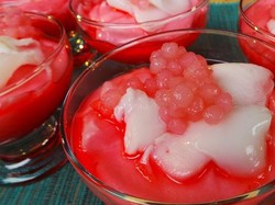 Resep Puding: Puding Kelapa Muda Mutiara