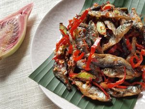 Resep Sahur: Kering Ikan Bilih Kecombrang