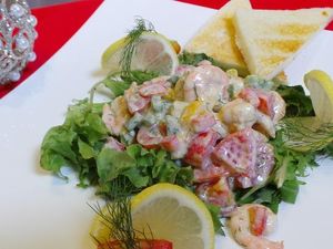 Resep Salad: Avocado Shrimp Salad