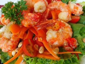 Resep Salad: Crunchy Prawn Salad