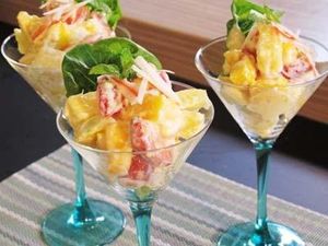 Resep Salad: Salad Buah Keju