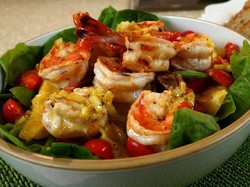 Resep Salad: Selada Udang Mediterania