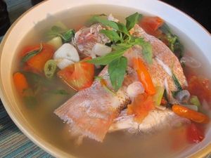 Resep Seafood: Ikan Kuah Asam