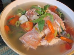Resep Seafood: Ikan Kuah Asam