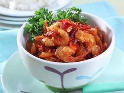Resep Seafood: Kering Udang Pedas