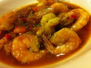 Resep Seafood: Udang Masak Tauco Pedas