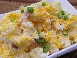 Resep Selada : Korean Potatoes Salad