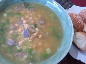 Resep Sup : Sup Chickpea Pedas