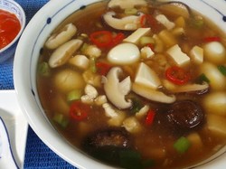 Resep Sup: Sup Tofu Telur Puyuh