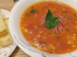 Resep Sup: Sup Tomat dan Jagung Manis