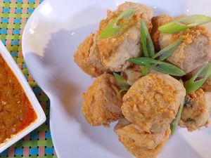 Resep Tahu: Tahu Goreng Isi Saus Pedas