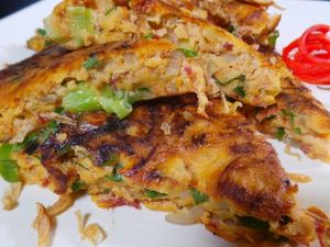 Resep Telur: Dadar Kembung Pedas