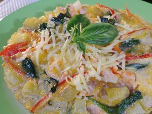Resep Telur: Salmon Fritata