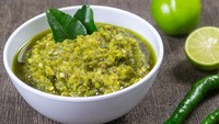 Resep Sambal Ijo Khas RM Padang yang Warnanya Tetap Hijau Segar