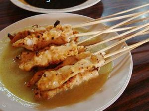 Satai Ayam Kuah