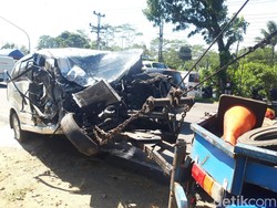 Tabrakan Beruntun 4 Kendaraan di Penggung Boyolali, 1 Orang Tewas