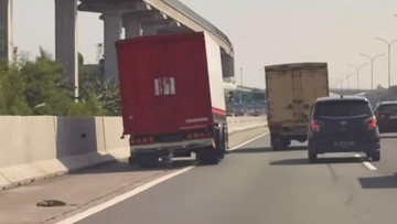 Viral Truk Ugal-ugalan di Tol Jagorawi, Polisi Turun Tangan