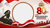 30 Twibbon Hari Bhayangkara ke-80 Tahun 2026, Cara Pasang Foto dan Download