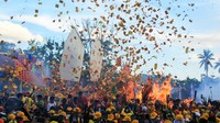 Bagansiapiapi Gelar Ritual Bakar Tongkang Tahunan