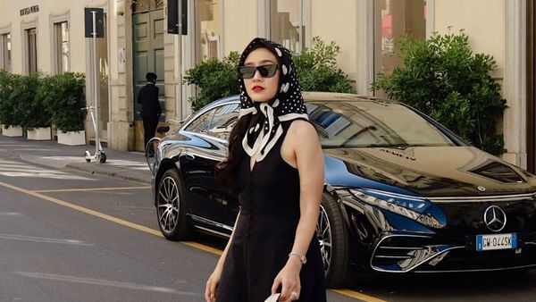7 Gaya Chic Febby Rastanty Liburan di Italia, Pancarkan Aura Old Money