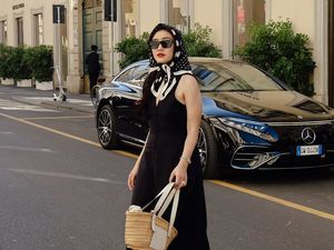 7 Gaya Chic Febby Rastanty Liburan di Italia, Pancarkan Aura Old Money