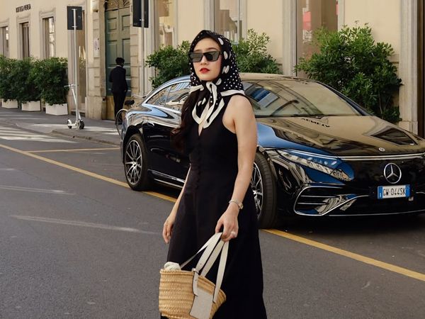 7 Gaya Chic Febby Rastanty Liburan di Italia, Pancarkan Aura Old Money