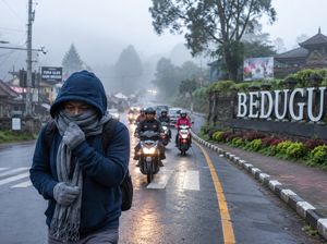 Suhu Bali Bikin Menggigil, Bedugul Tembus 10 Derajat-Denpasar 22 Derajat