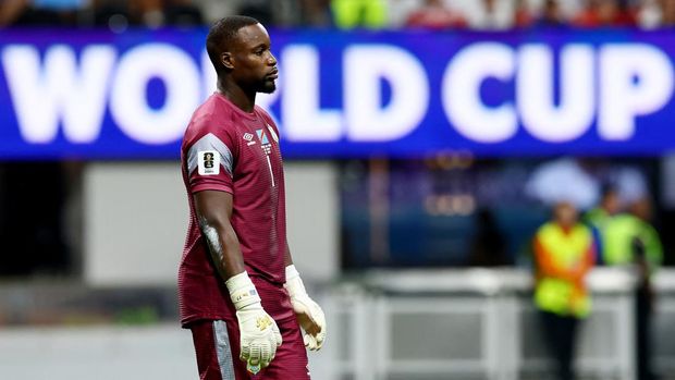 Soccer Football - FIFA World Cup 2026 - Round of 32 - England v DR Congo - Atlanta Stadium, Atlanta, Georgia, U.S. - July 1, 2026 DR Congo's Lionel Mpasi REUTERS/Bernadett Szabo