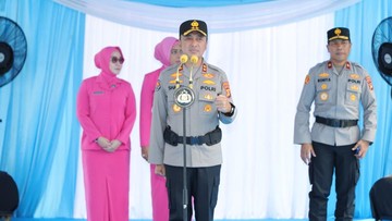Kapolda Sumsel Pimpin Wisuda Purnabakti, Ingatkan Semangat Bhayangkara