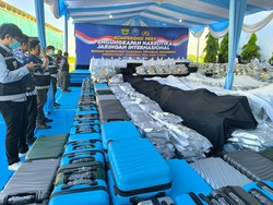 Kronologi Penggerebekan 3,37 Ton Kuncup Ganja Bahan Cairan Vape di Gresik