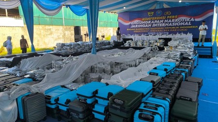 3,37 Ton Narkotika dari Thailand Diolah Jadi Cairan Vape