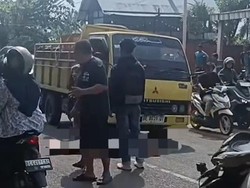 Pria di Musi Rawas Tewas Terlindas Truk Usai Jatuh dari Motor