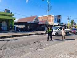 Pemotor Wanita Tewas Kecelakaan gegara Jalan Berlubang di Parepare