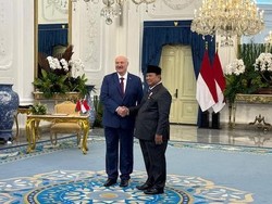 Prabowo Terima Kunjungan Presiden Belarus dengan Upacara Kenegaraan