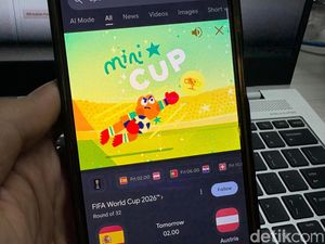 Serunya Main Game Piala Dunia FIFA 2026 di Google, Gampang Tapi...