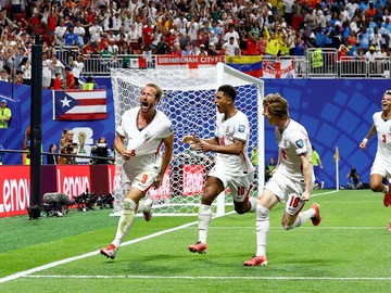 Gol Sundulan Harry Kane yang Melegakan Inggris