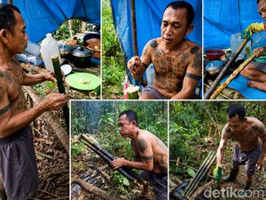Sumpat, Tradisi Panggang Durian dalam Bambu Ala Masyarakat Dayak Tomun