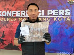 Simpan 1,5 Kg Sinte di Jok Motor, Pria Magelang Serahkan Diri ke Polisi