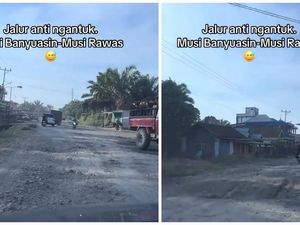 Viral Jalan Lintas Muba-Mura Disebut Jalur Anti Ngantuk