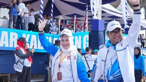 Wabup Gowa Darmawangsyah Dampingi Atlet Porsenijar Bertanding di Sidrap