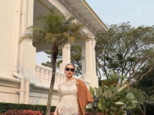 BCL Cantik Berkebaya di Jamuan Kenegaraan Kunjungan Presiden Belarus