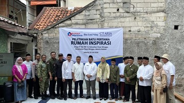 Warga Sambut Rumah Inspirasi CT ARSA di Jaksel: Bantu Anak-anak Kejar Mimpi