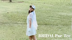 Potret Bridal Party Dea Annisa Jelang Nikah, Digelar Unik di Lapangan Golf