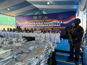 Disita BNN, 3,37 Ton Ganja Thailand Diduga akan Diolah Jadi Liquid Vape